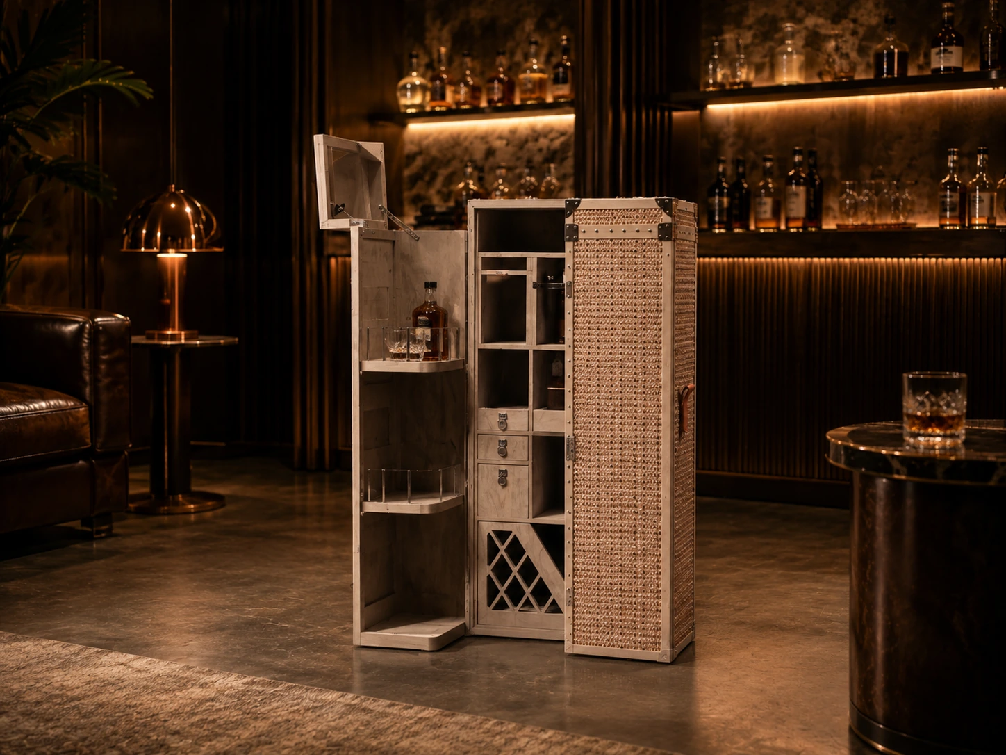 Malt Cabinet front view
