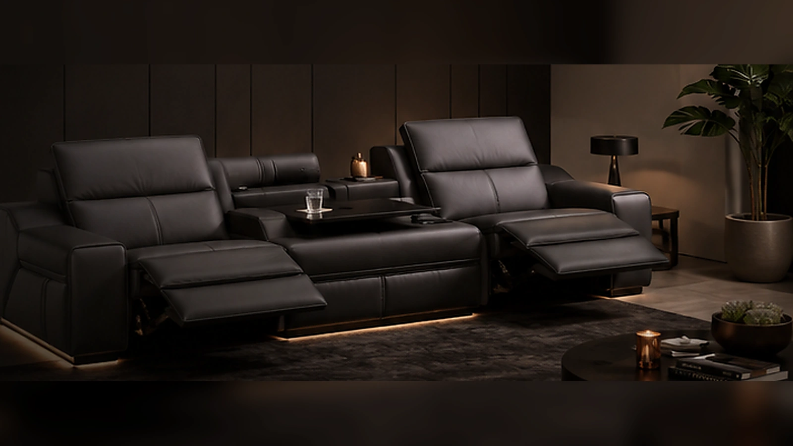 CAVENRO Sonata Entertainment System premium media room seating