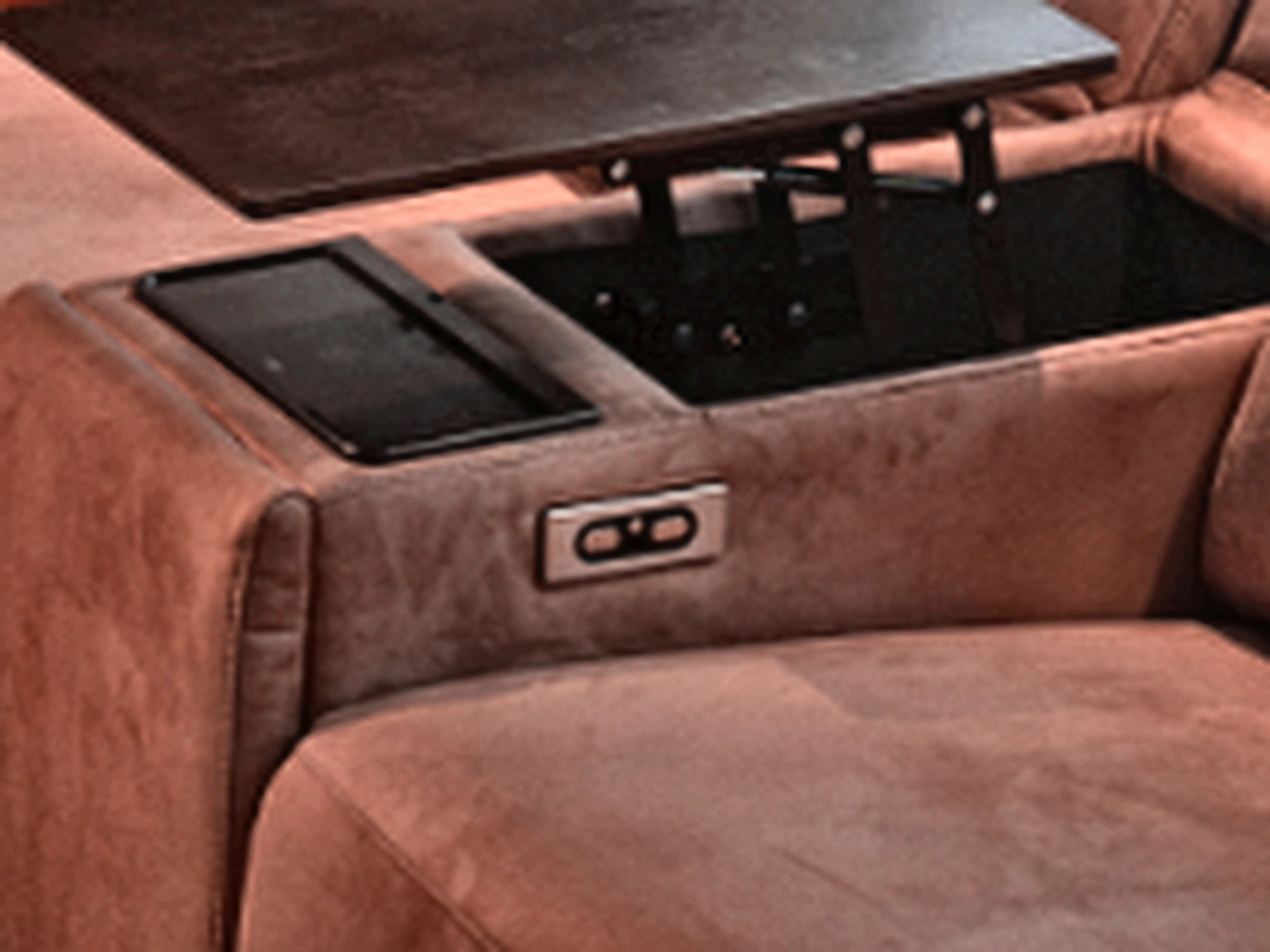 Drift Row integrated USB charging detail