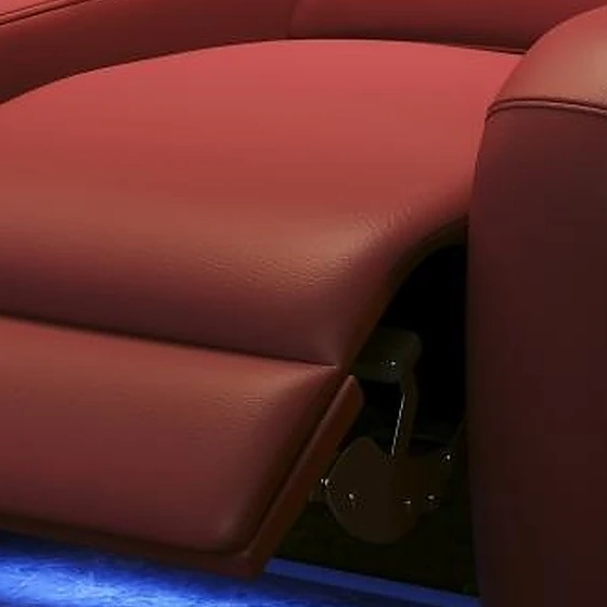 Ember Row powered leg support detail