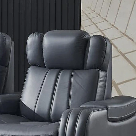 Graphite Row supportive headrest detail